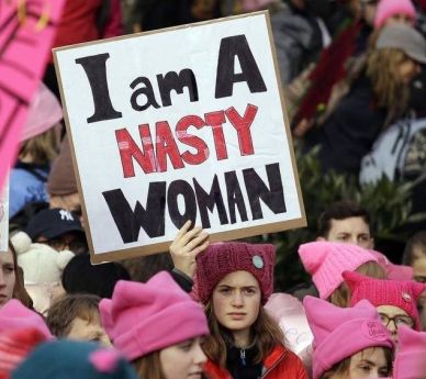 Women protest in Washington D.C.