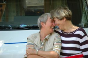 Older Lesbian Couple