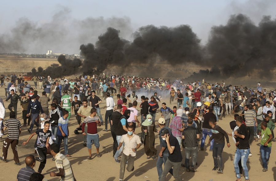 Palestinian demonstration