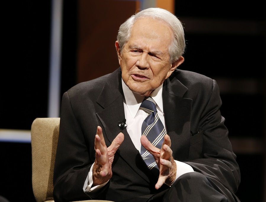 pat robertson speaking on television