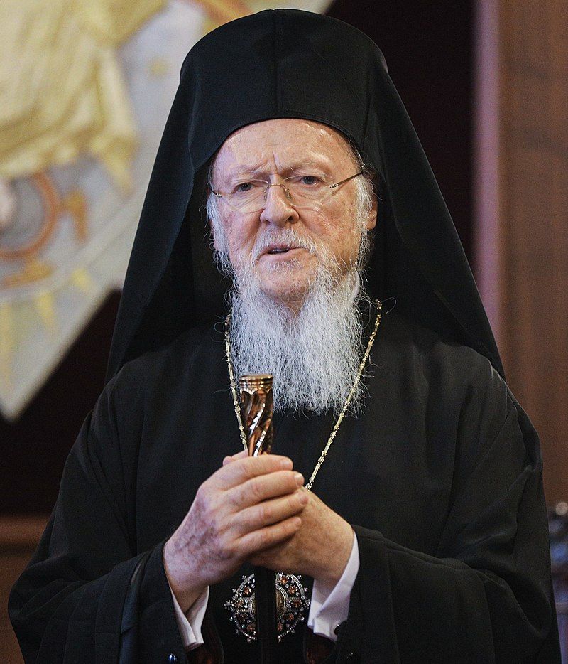 patriarch bartholomew I of constantinople