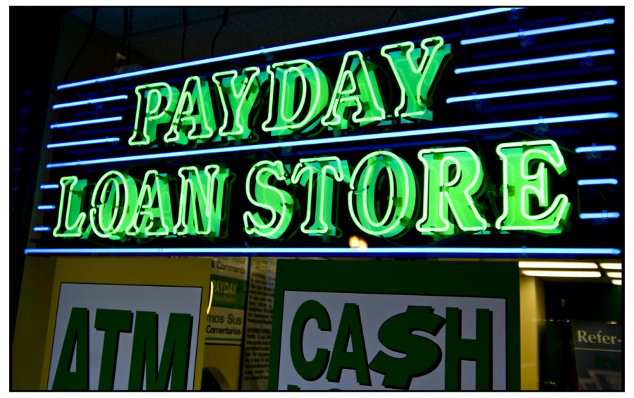 A business offering payday loans