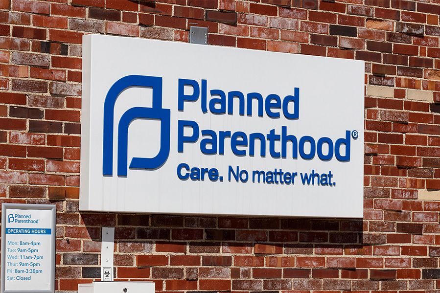 Planned parenthood sign