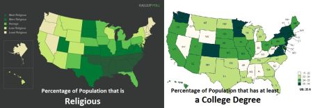 maps comparing sodomy laws and same-sex marriage rates