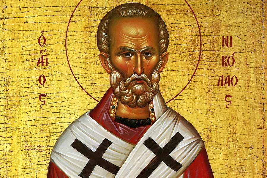 Painting of Saint Nicholas of Myra