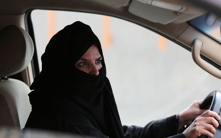 Female driver in Saudi Arabia