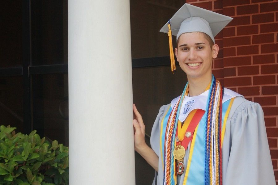 Seth Owen graduation photo