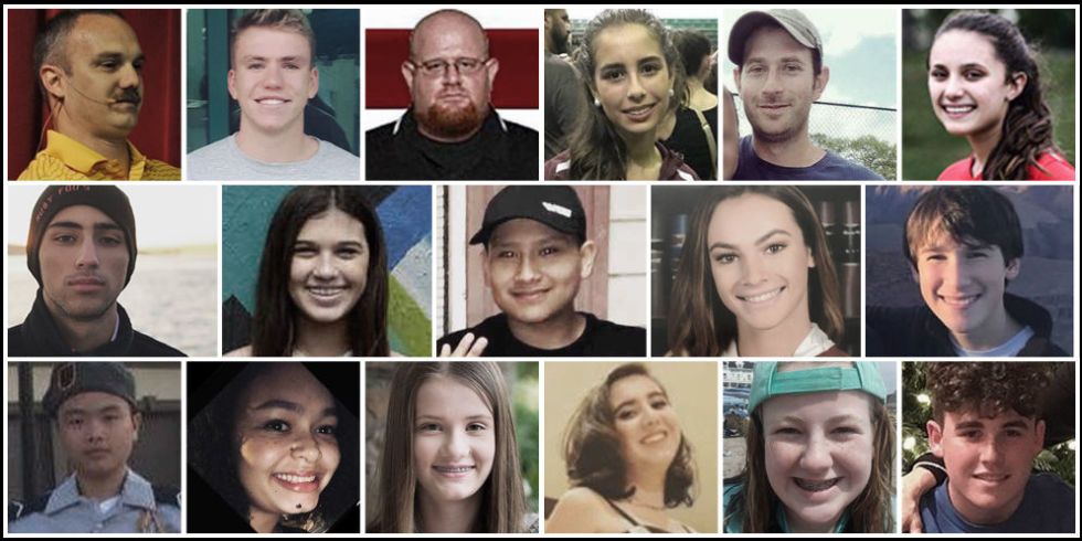 Victims of the mass shooting in Florida