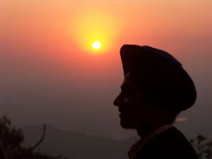 ULC, Sikh with setting sun