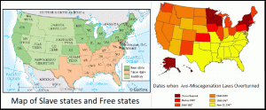 maps comparing sodomy laws and same-sex marriage rates