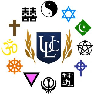 symbols from a variety of faiths