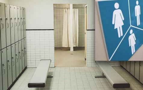 Transgender locker room sign