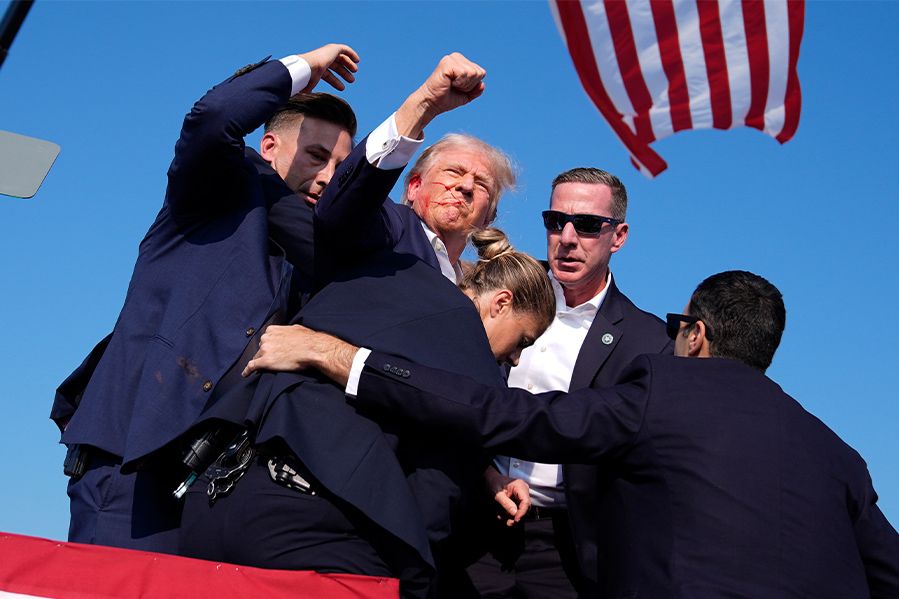 donald trump after assassination attempt