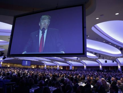 President Trump addresses leaders of churches in Washington D.C.