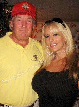 Donald Trump and Stormy Daniels