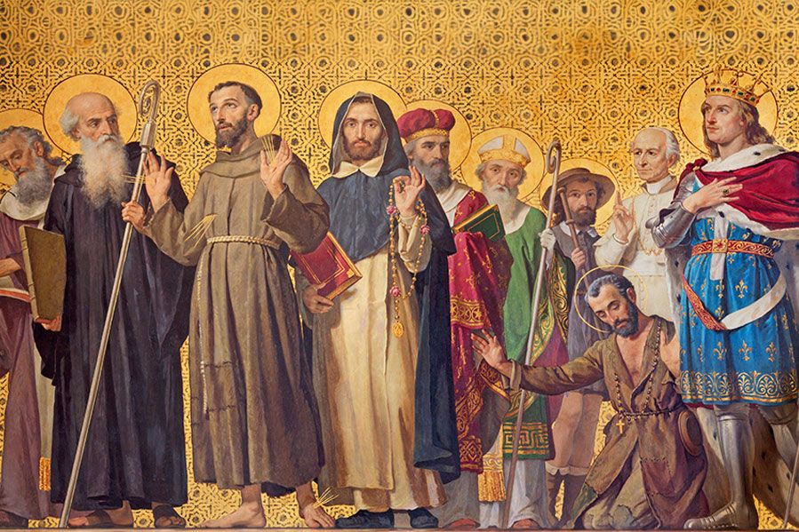 painting of the twelve disciples of jesus