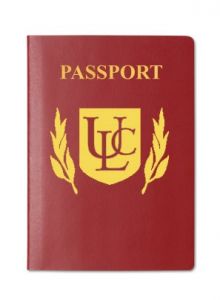 red passport with gold ULC Monastery crest