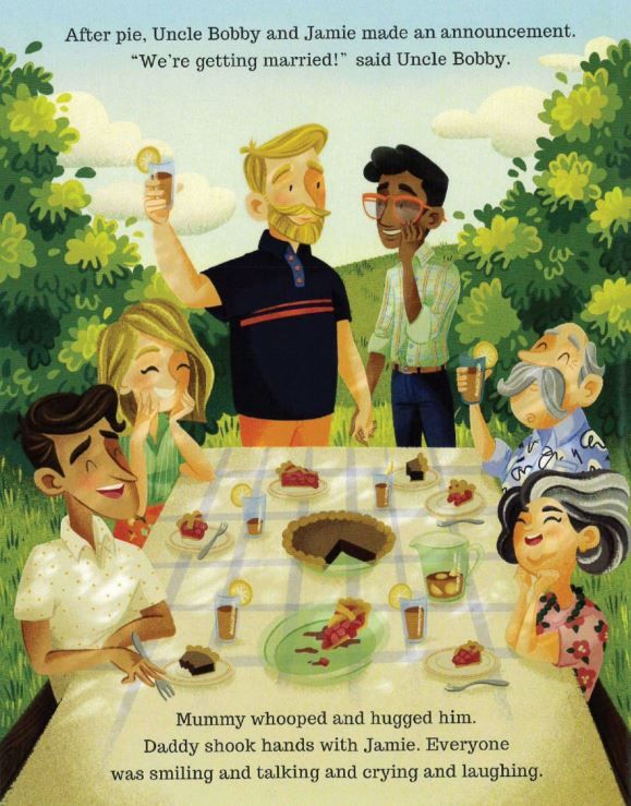 an excerpt from Uncle Bobby's Wedding