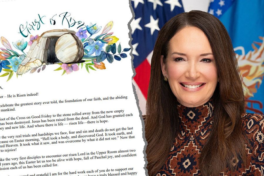 easter email sent by brooke rollins