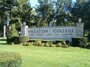 Wheaton College Sign