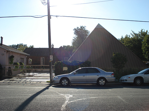 The Summum monument in Pleasant Grove, Utah