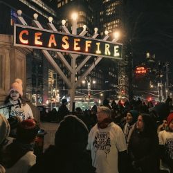 As Hanukkah Begins, Some Jews Call for a Ceasefire