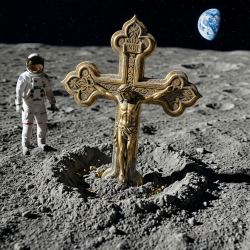 The $40m Mission to Put a Cross on the Moon