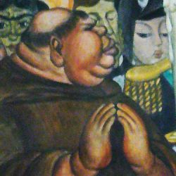 Diego Rivera's artistic critique of Catholicism