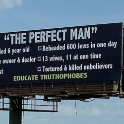 Anti-Muhammad Billboard Angers Muslims