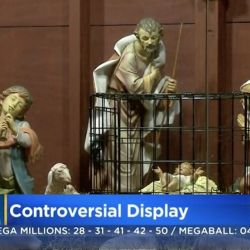 Nativity Scene with Baby Jesus in Cage Draws Religious Ire