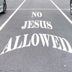 NY Student Cries Foul After Bible-Themed Parking Space Rejected by School