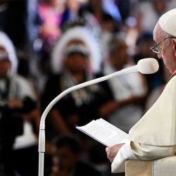 Pope Francis Apologizes for Catholic Atrocities Against Native Children in Canada
