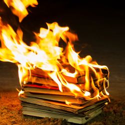 TN Pastor Purges 'Demonic' Books in Bonfire; Protesters Burn Bible in Response