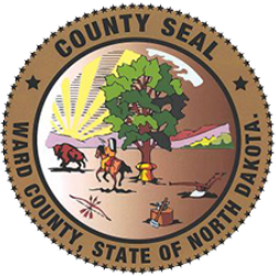 Ward County seal