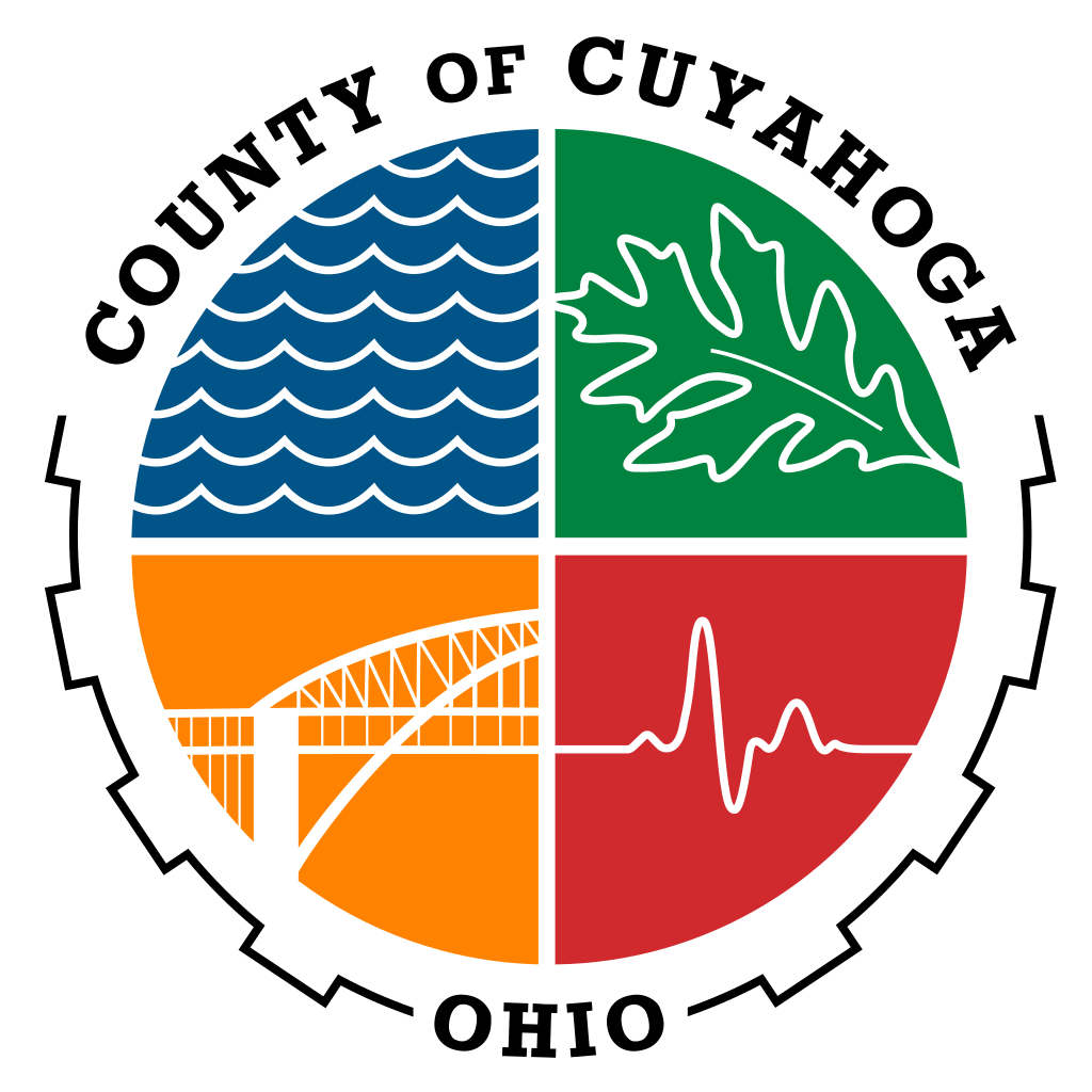 The seal for Cuyahoga County, Ohio.
