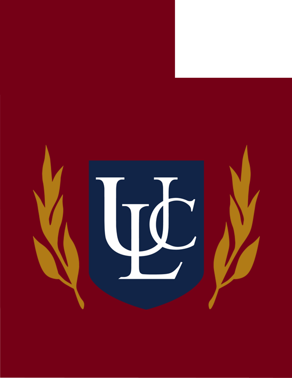 An outline of Utah with the ULC logo
