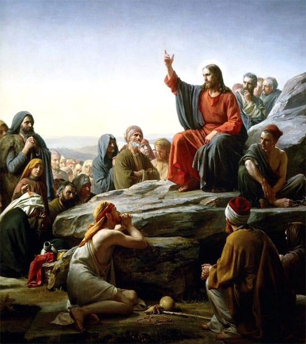 Jesus' sermon on the mount