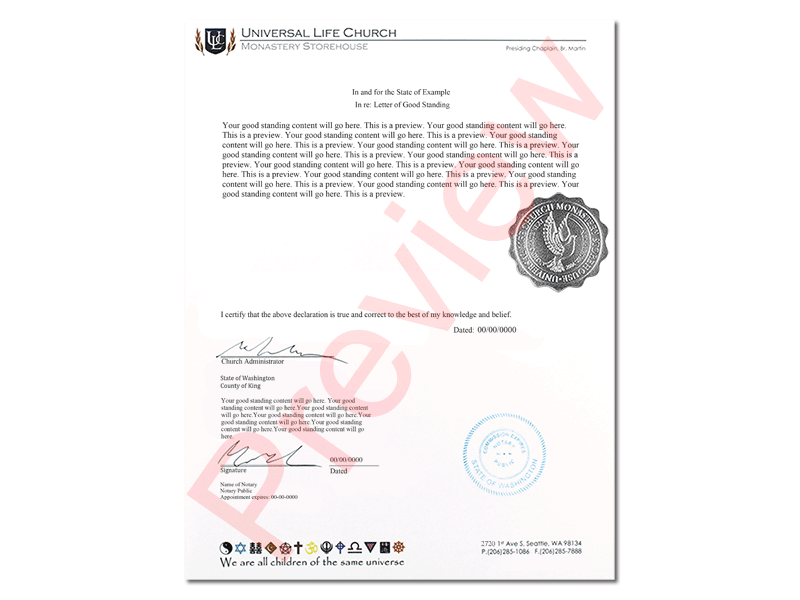 application letter for good standing certificate