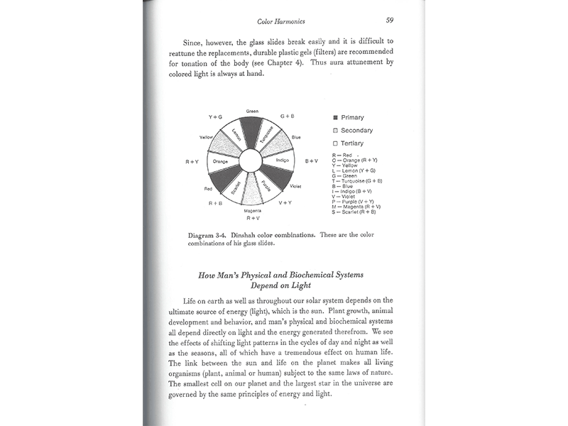 Color Medicine page