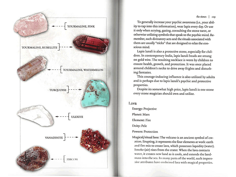 Crystal, Gem & Metal Magic page