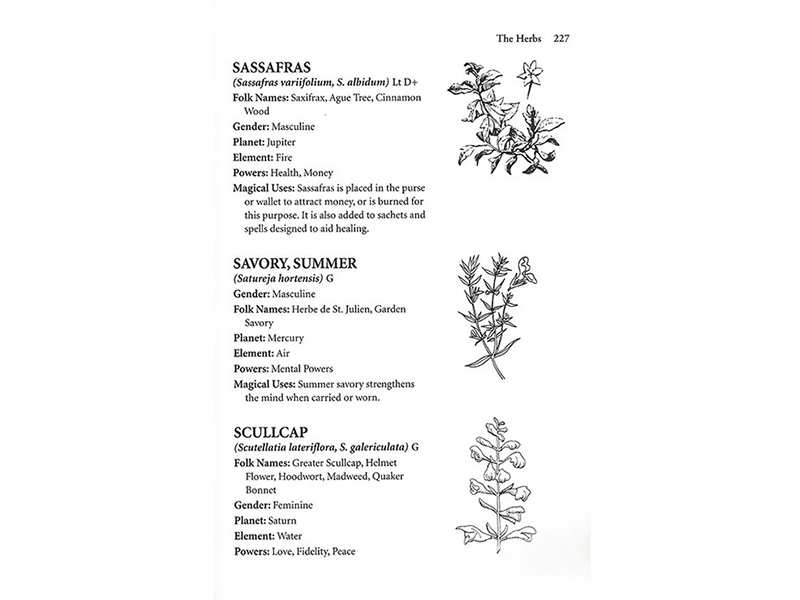 Encyclopedia of Magical Herbs page