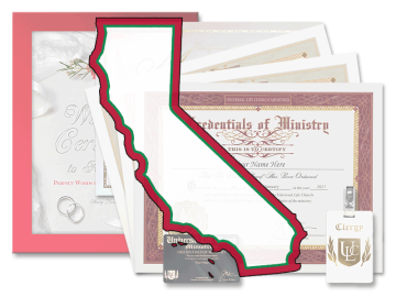 California Wedding Package