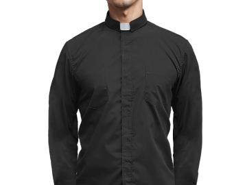 Long Sleeve Clergy Shirt
