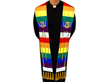 Rainbow Clergy Stole