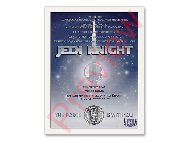 Jedi Knight Credential