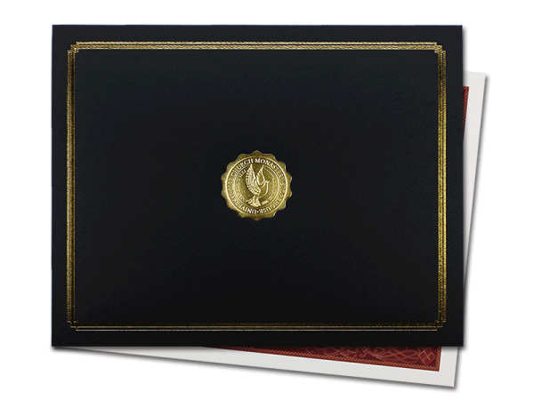 Black Certificate Holder