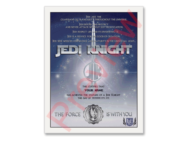Jedi Knight Credential