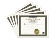 Certificate of Renewal Marriage 5 Certificates
