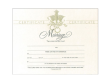 Marriage Certificate - Pearly Dove 1 Certificate - $6.99