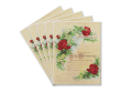 Marriage Certificate - Vintage Rose 5 Certificates
